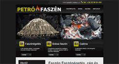 Desktop Screenshot of petrofaszen.hu